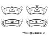 剎車片 Brake Pad Set:163 420 05 20