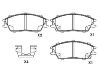 剎車片 Brake Pad Set:58101-24A00