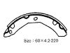 剎車蹄片 Brake Shoe Set:NN4042