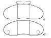 剎車片 Brake Pad Set:631 420 00 20