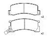 Bremsbelagsatz, Scheibenbremse Brake Pad Set:04465-14140