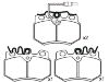 Bremsbelagsatz, Scheibenbremse Brake Pad Set:4250.37