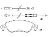 Brake Pad Set:4252.14