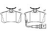 Pastillas de freno Brake Pad Set:6Q0 698 451