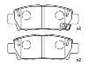 Plaquettes de frein Brake Pad Set:04492-22160