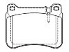 Plaquettes de frein Brake Pad Set:004 420 51 20