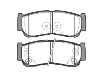 Plaquettes de frein Brake Pad Set:58302-2BA20