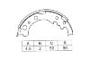 剎車(chē)蹄片 Brake Shoe Set:44060-G3225